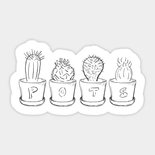 POTS plants syndrome Sticker